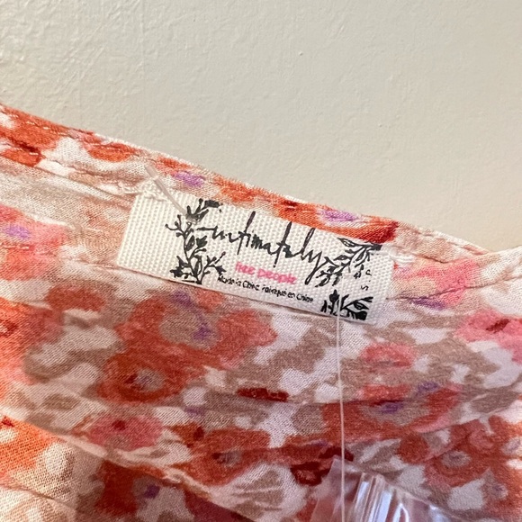 NWT Free People Siren Song Floral Bodysuit Size Small - Picture 10 of 13